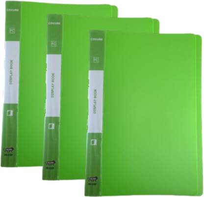 Lakshari Stores Propylene Plastic 10 Pocket Sleeve Leaf Professional A4 | Legal Size Document Folder File Certificate Display Book