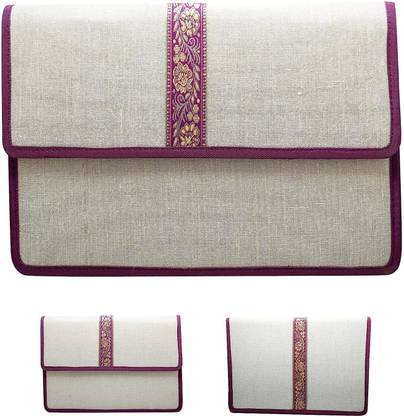 Shuban Jute Conference File Folder for Holding Documents, Important Paper for Conference, Presentation, Handling