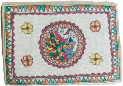 abhi Jute Handmade madhubani painting file folder