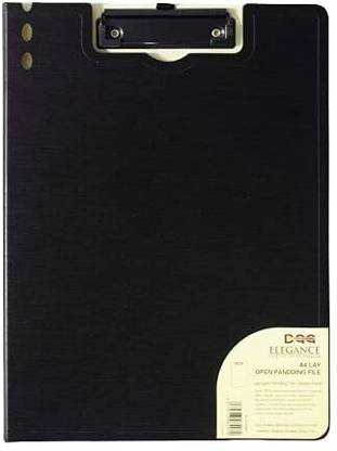 SAKSAA File Cover Folder Clipboard 360 Degree Flip Writing Pad, PP File Clipboard FILE FOLDER