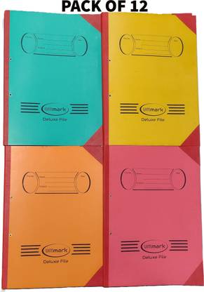 UMmark Cardboard Deluxe Cobra Spring Office File