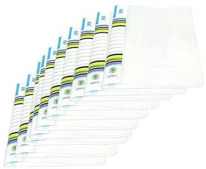 Bright Office Polypropylene A4 Size Report File Folder, 10pcs Plastic Folder for Certificates/Letter/Report/File Page Holder