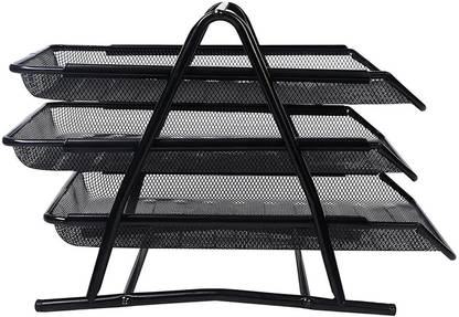 APSENTERPRISEe 3-Tier Tray, Document & file Organizer-Perfect for Home, Office, Hospital A4