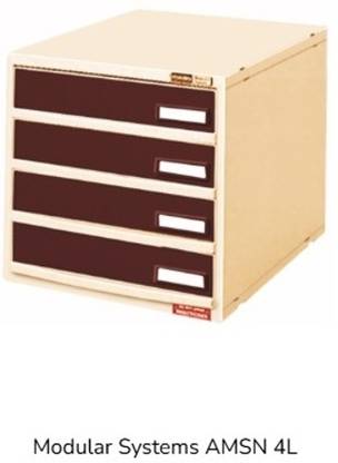 ALKON Modular Systems AMSN 4L Plastic Lateral Filing Cabinet