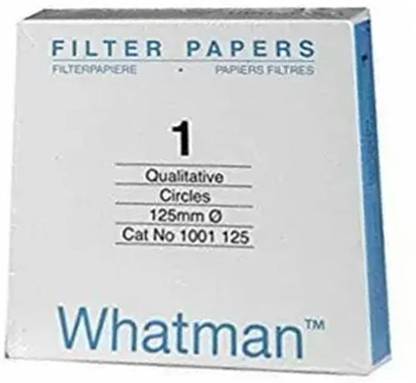 Whatman Science Filter paper 1" Dia. [12.5cm]. Round [pkt. of 100 piece] by 3 Filter Paper