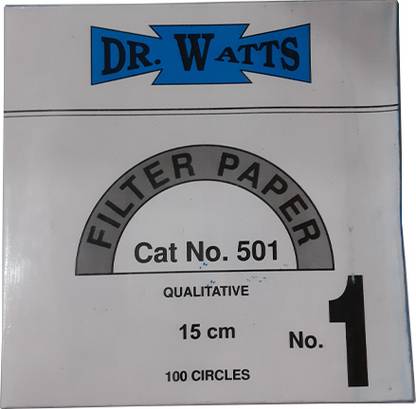 Geotek DR. Watts Filter Paper
