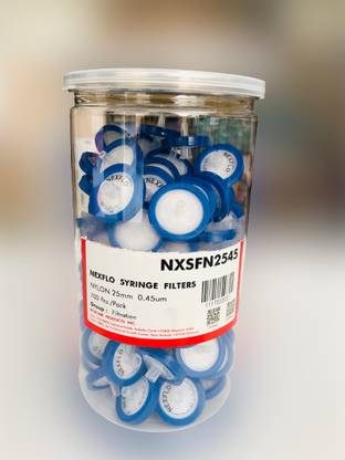 JAY SHREE KHODIYAR Nylon Membrane filter paper 25mm, Pore Size: 0.45 Micron Filter Paper