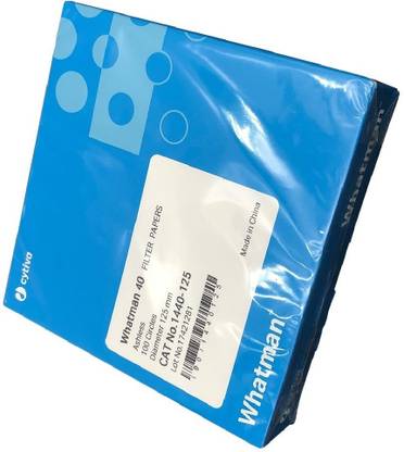 whatman Science Filter paper Grade-1440-125 Chemistry Lab Experiment For Schools Filter Paper