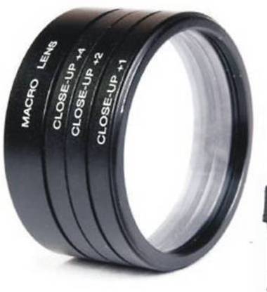 MILLETS 58mm close up lens filter kit +1 +2 +4 +10 macro for CANON EOS 550D Black & White Filter