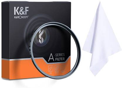K&F Concept 40.5mm MC UV Filter, Super Slim/High Transmittance/Waterproof, for Camera Lens Clear Filter