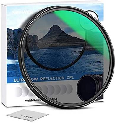 Neewer 82mm Polarizer Filter, CPL Filter with 30 Layers Multi Coated Contrast Control Filter