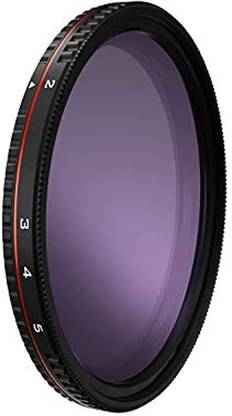FREEWELL 58mm Threaded Hard Stop Variable ND Filter Standard Day 2 to 5 Stop ND Filter
