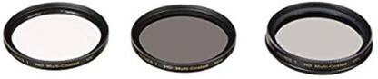 Vivitar 3-Piece Filter Kit 72mm for Digital Camera/Video UV/CPL/ND8 ND Filter