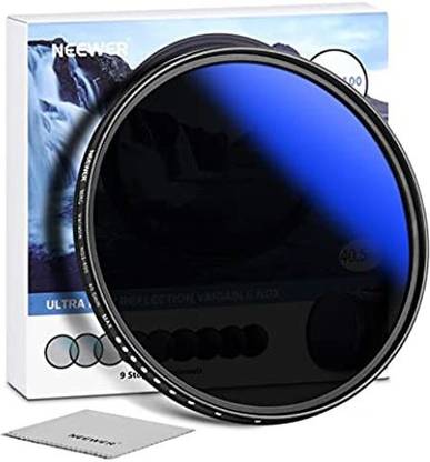 Neewer 40.5mm MRC ND Filter, Variable Neutral Density Adjustable ND Filter ND2 ND Filter