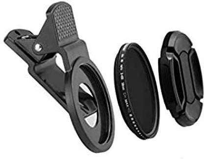 JIUCHEN Cellphone Camera Lens Filter, 37mm Clip-on ND 2-400 Cellphone Camera Lens ND Filter