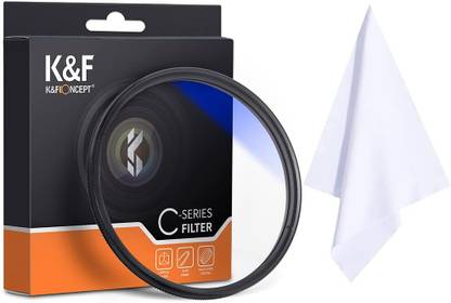K&F Concept 43mm Polarizer Filter, Reduce Glare/Better Contrast/Ultra-Slim, for Camera Lens Polarizing Filter (CPL)