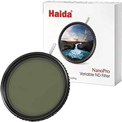 Haida 82mm NanoPro Variable Neutral Density 1.2 to 2.7 Filter (4 to 9-Stop) Variable ND Filter