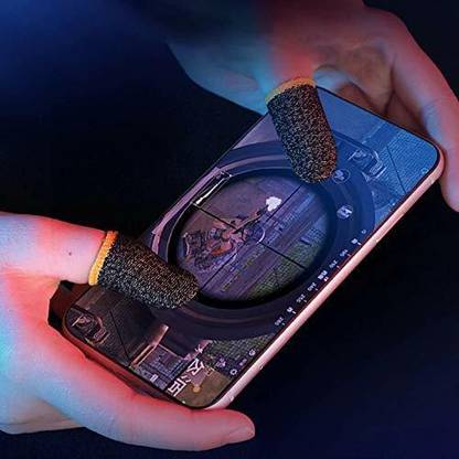 SARASI Gaming Thumb Sleeve For Gaming Anti-slip Sweat proof Pack of 3 Pair [6 pieces] Finger Sleeve