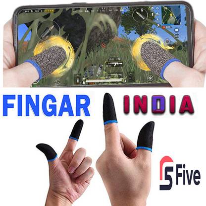 FFive Premium Touch Screen Thumbs Finger Sleeve for All Mobile Phone Game Gaming Finger Sleeve