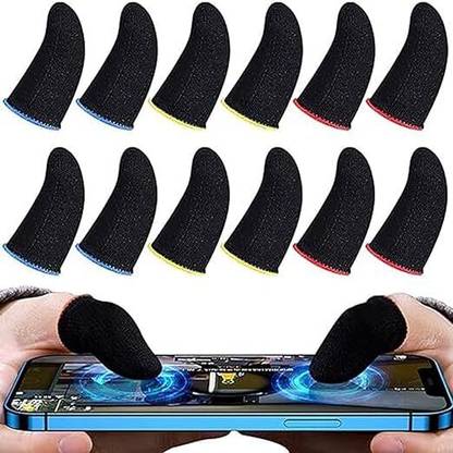 FAHIG For Pubg and all Gaming (Pair of 12) Finger Sleeve