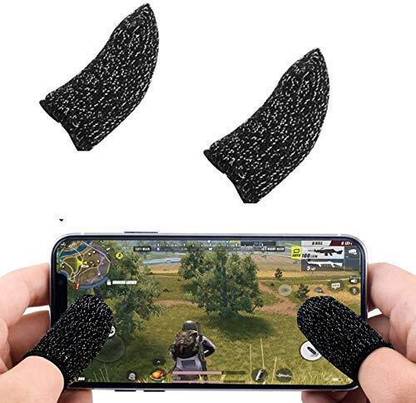Purple Dust Controller Finger Sleeve for Mobile Phone Gaming Gaming Finger Sleeve 2 sleeves Finger Sleeve