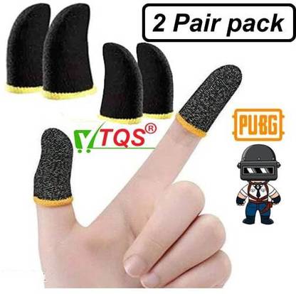 TQS Finger Sleeve for Pubg Mobile Phone Game Gaming Gloves Finger Sleeve