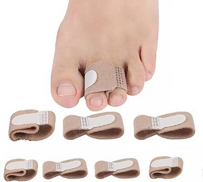 JSHshield Broken Toe Wraps Toe Corrector for Overlapping Toe Splint Toe Tapes Hammer Toe