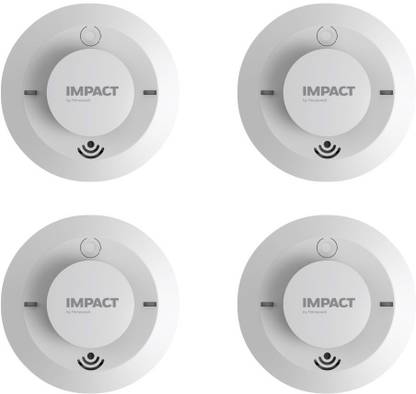 Impact by Honeywell 4 Wifi Smoke Detector Combo Pack Smoke and Fire Alarm