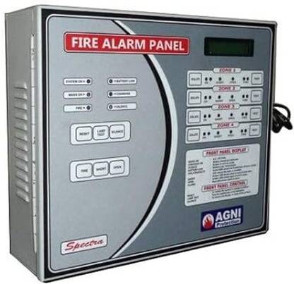 Eco Fire 2 Zone Fire Alarm Panel (Stander Size, Red) Fire Alarm