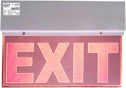 Vertex Technologies Laser Light ( Exit With Red) Fire Alarm