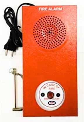 ZEB Agni fire security manual call point MCP with Chain Hammer and Hooter pk of 2 Fire Alarm