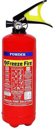 freeze fire ABC Powder Type Fire Extinguisher for Home, Office, Kitchen, Factory, Fire Extinguisher Mount