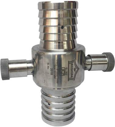 Eco Fire ISI Marked Fire Delivery Hose Coupling 63 Mm Size (SS) Fire Extinguisher Mount