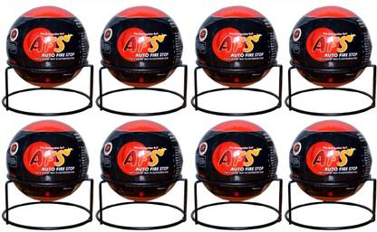 AFS Fire Extinguisher Ball/Self-Activating Extinguisher Ball with Stand Pack of 8 Fire Extinguisher Mount