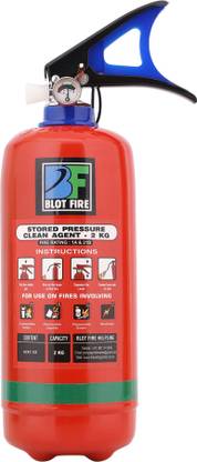 blot fire CLEAN AGENT TYPE FIRE EXTINGUISHER OF 2 KG CAP Fire Extinguisher Mount
