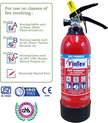 Vintex 1 Kg. ABC Powder Based Fire Extinguisher Mount