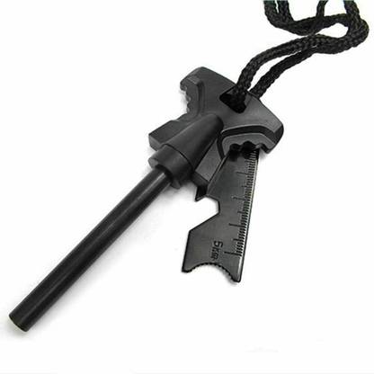 JMALL Magnesium Rod Fire Starter Spark Flint Match for Outdoor Camping Survival Tool Flint Fire Starter Striker Included