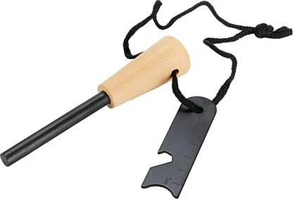 JMALL Flint Steel Flint Striker Survival for Magnesium Stick Fire Starter Flint Fire Starter Striker Included