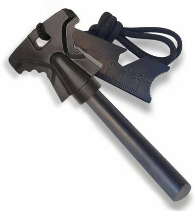 JMALL Duty Butterfly shape Survival camping magnesium flint lighter Flint Fire Starter Striker Included