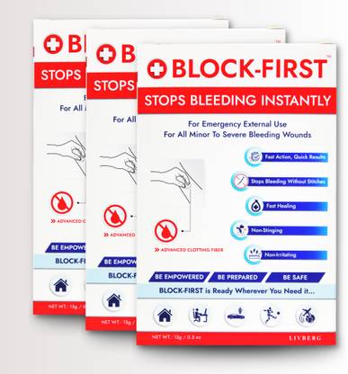 BLOCK-FIRST Bleeding First Aid Kit
