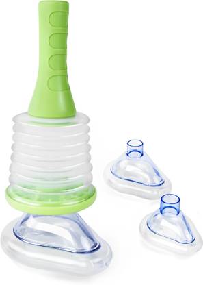 B-Arm Anti Choking Device With Double One Way Valve| With Kids & Adults Sized Masks| First Aid Kit