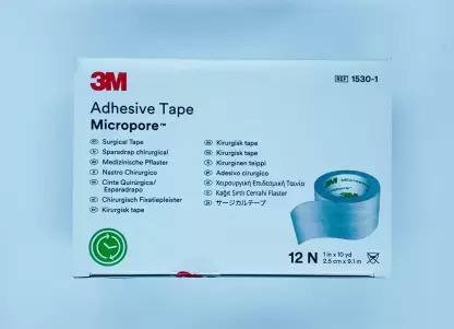 Micropore 3M 1530-1 Inch Adhasive tape (2.5 cm*9.1 m) First Aid Tape