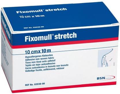 Leukoplast Fixomull Stretch Tape 10CM * 10M First Aid Tape (Pack of 1) First Aid Tape