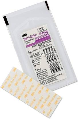 3M STERI STRIP SKIN CLOSURES 1/8'' X 3'' 10 PKG First Aid Tape