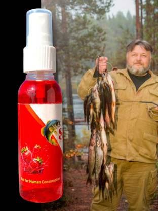 Sikme Strawberry flavour Scent Fish Bait
