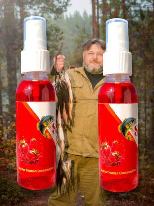 Sikme Strawberry flavour Scent Fish Bait