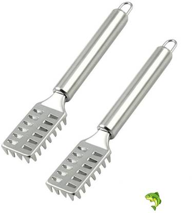 NURIOR Fish Skin Remover Scale Scrape Scaler Brush Knife Skin Peeler Fish Tools Gadget Fish Scaler