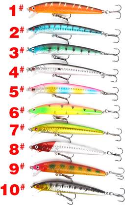 Vinayakart Hard Bait Plastic Fishing Lure