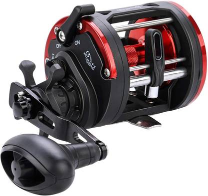 Syfer Trolling Reel Level Wind Conventional Reel Graphite Body Fishing Reel Wind Conventional Reel