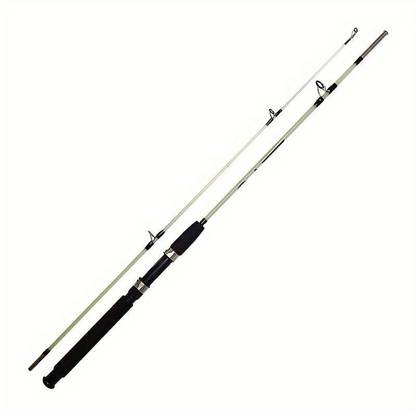 SPRED solid fishing 2 part rod 1.8 / 6 ft White Fishing Rod